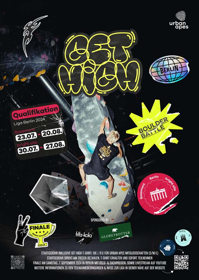 Get High 24 Plakat Liga Berlin